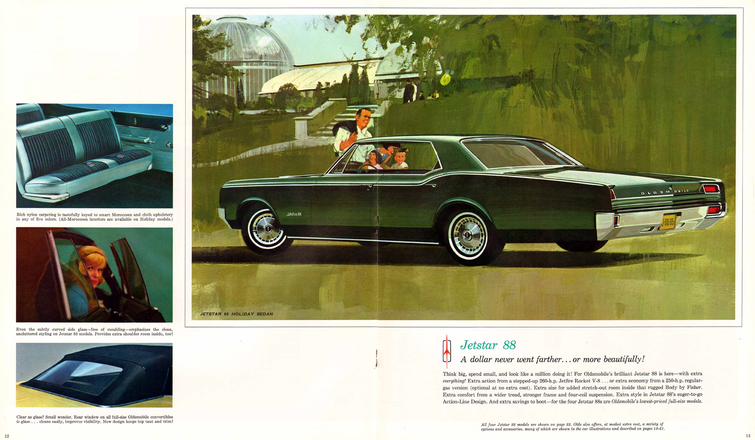 1965 Oldsmobile Motor Cars Prestige Brochure Page 12